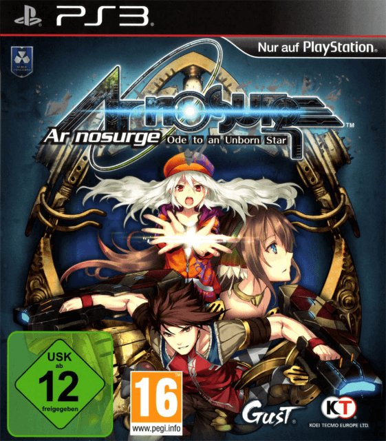 Ar Nosurge: Ode to an Unborn Star Limited Edition box art for Playstation 3